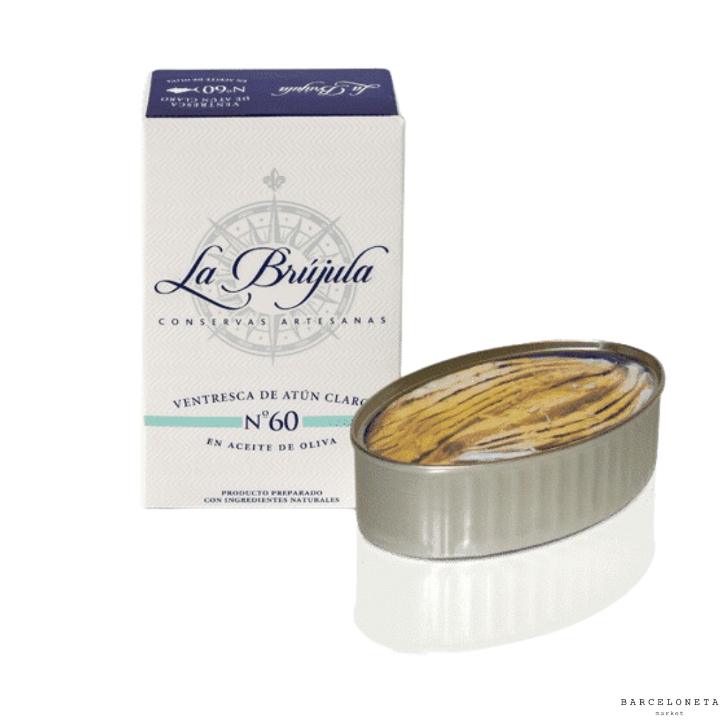Canned Tuna Ventresca In Olive Oil La Brujula 2 packs | 100% iberico