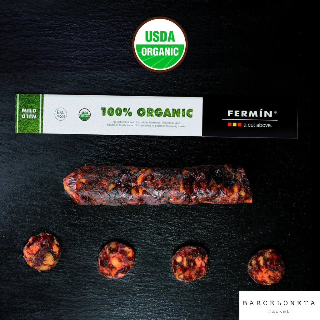USDA Organic Acorn Fed (Bellota) Iberico Chorizo by Fermí­n 7 oz