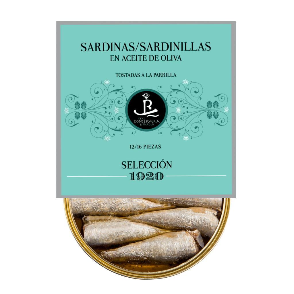 Seleccion 1920-Baby Sardines in Olive Oil (Sardinillas en Aceite de Oliva 12/16)